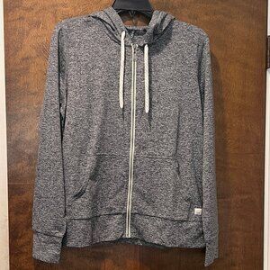 NWT Vuori Halo Performance Hoodie 2.0 in Sold Out Heather Grey Color Size L